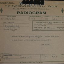 Amateur Radio Relay League (Front).